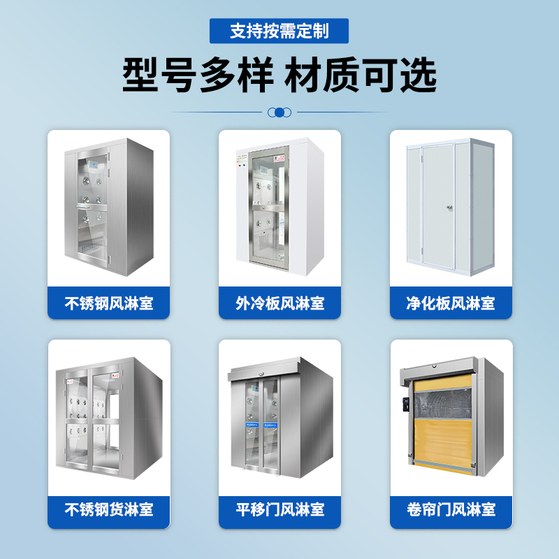 上海風(fēng)淋門尺寸型號(hào)有哪幾種？