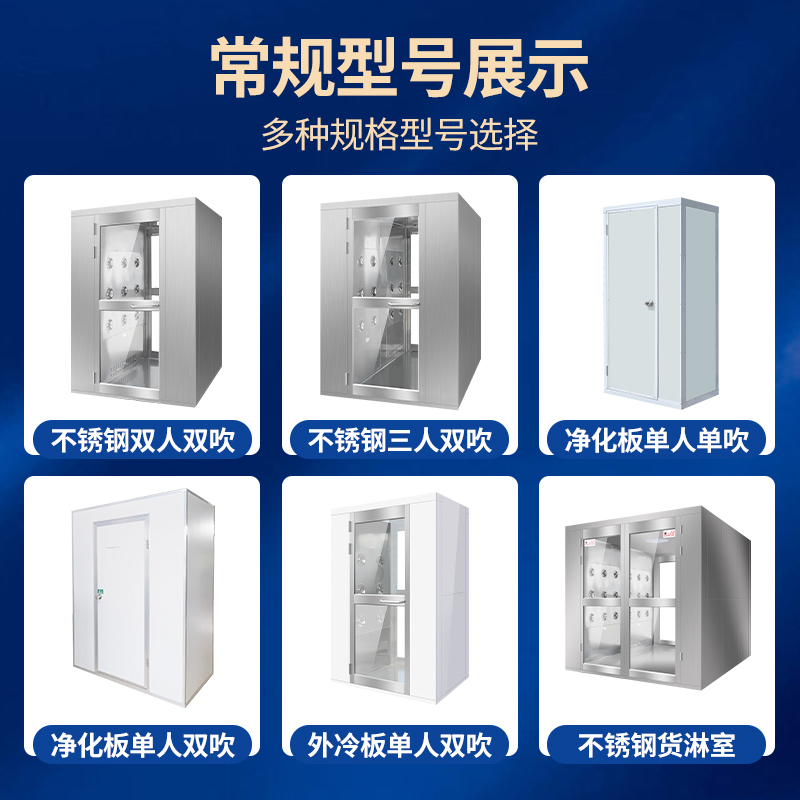上海風(fēng)淋室廠家告訴您多少員工合適多大尺寸的風(fēng)淋室